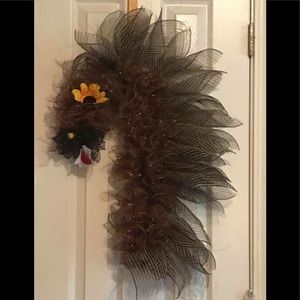 Horse Deco Mesh Wreath